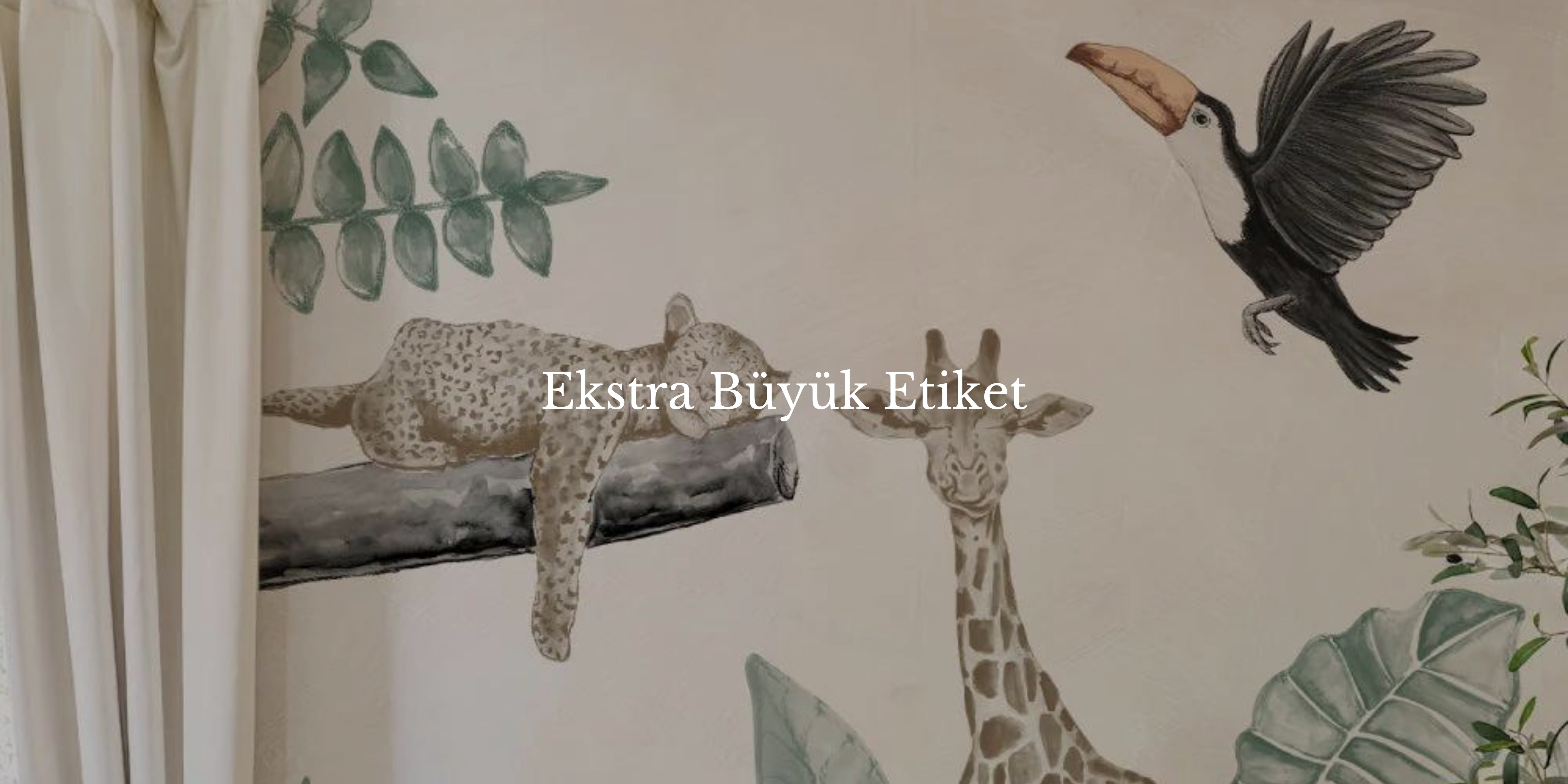 Ekstra Büyük Etiket