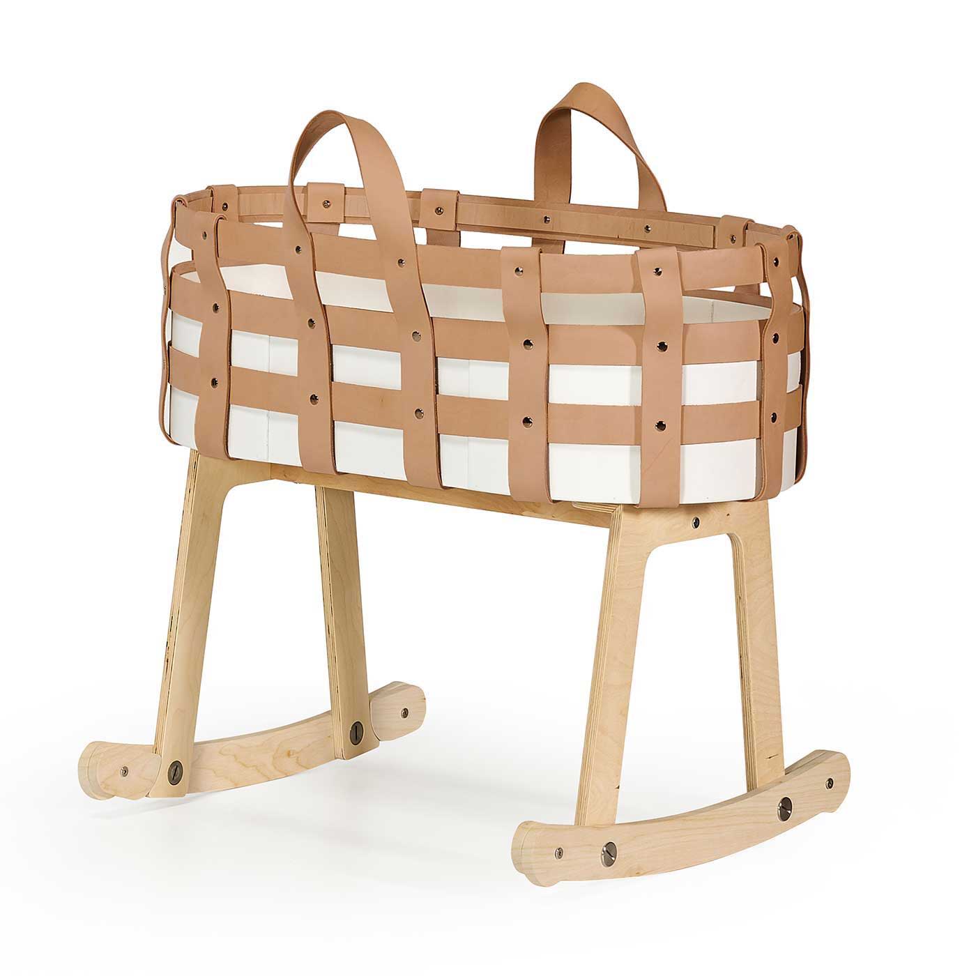 100% Leather Rocking Cradle