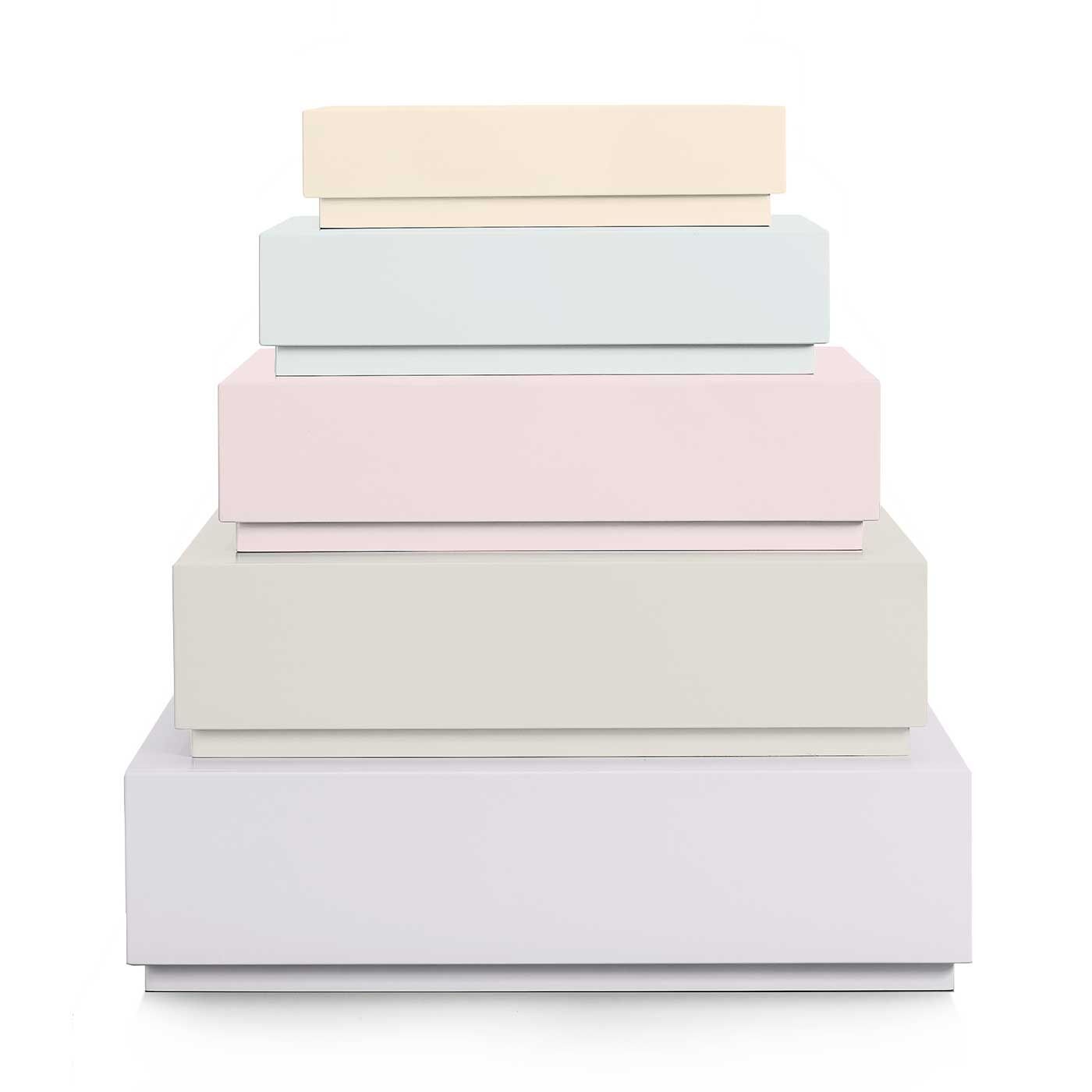 Pyramid Drawers Set 5 Drawer Dresser