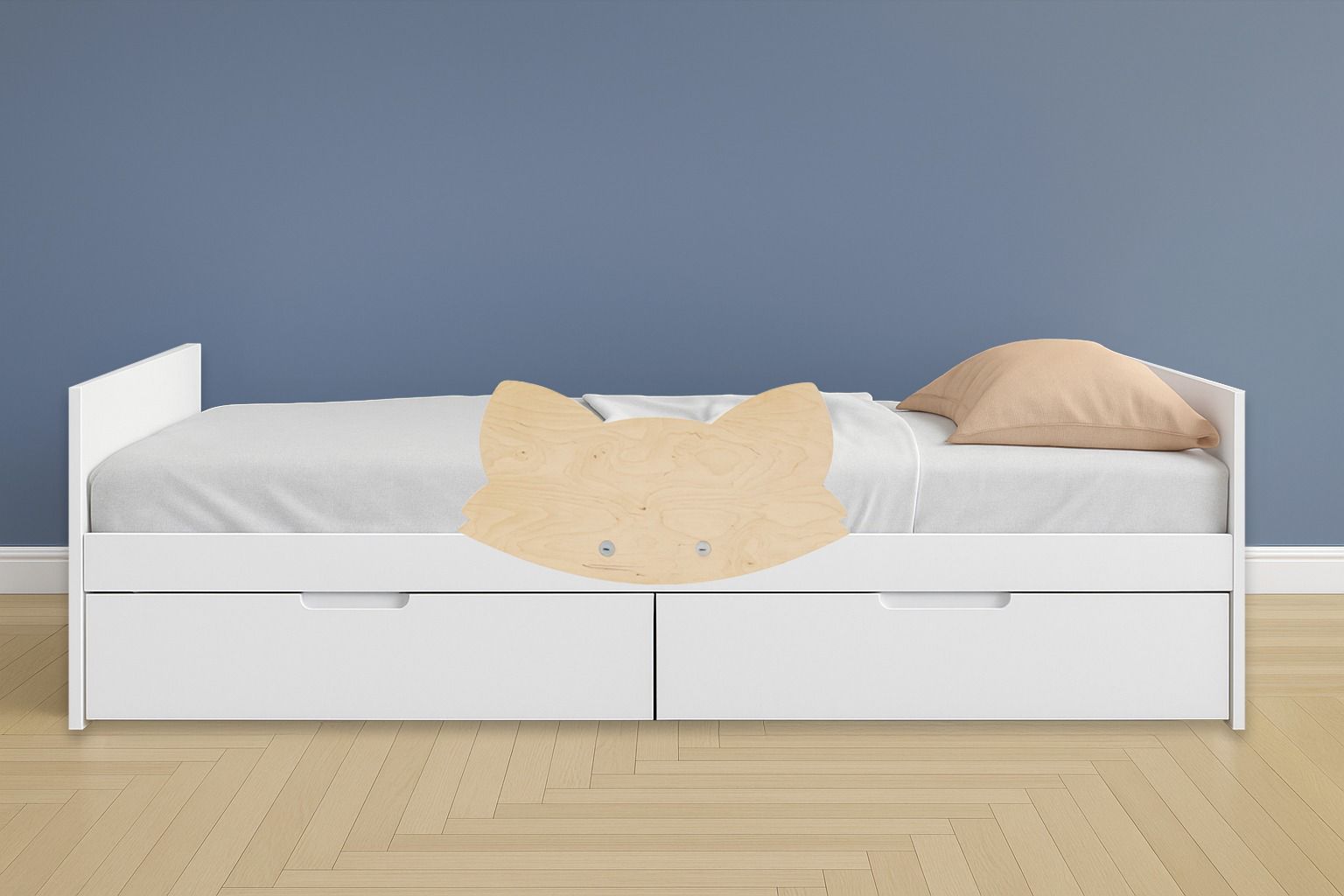 CC Çatısız Cekmeceli Montessori Yatak