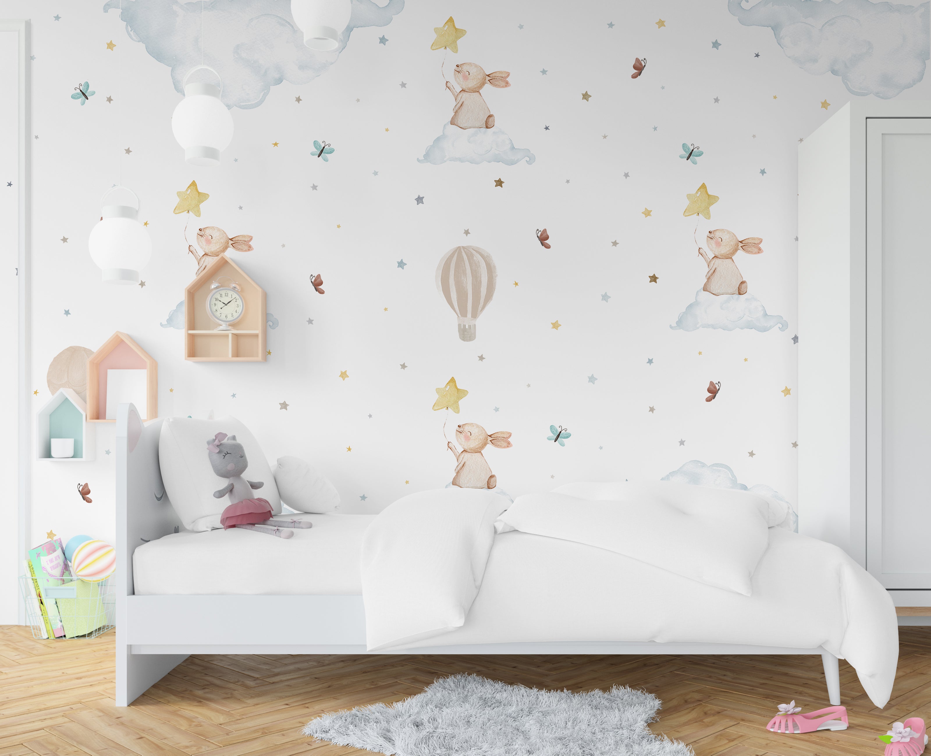 Rabbit Stars Wallpaper