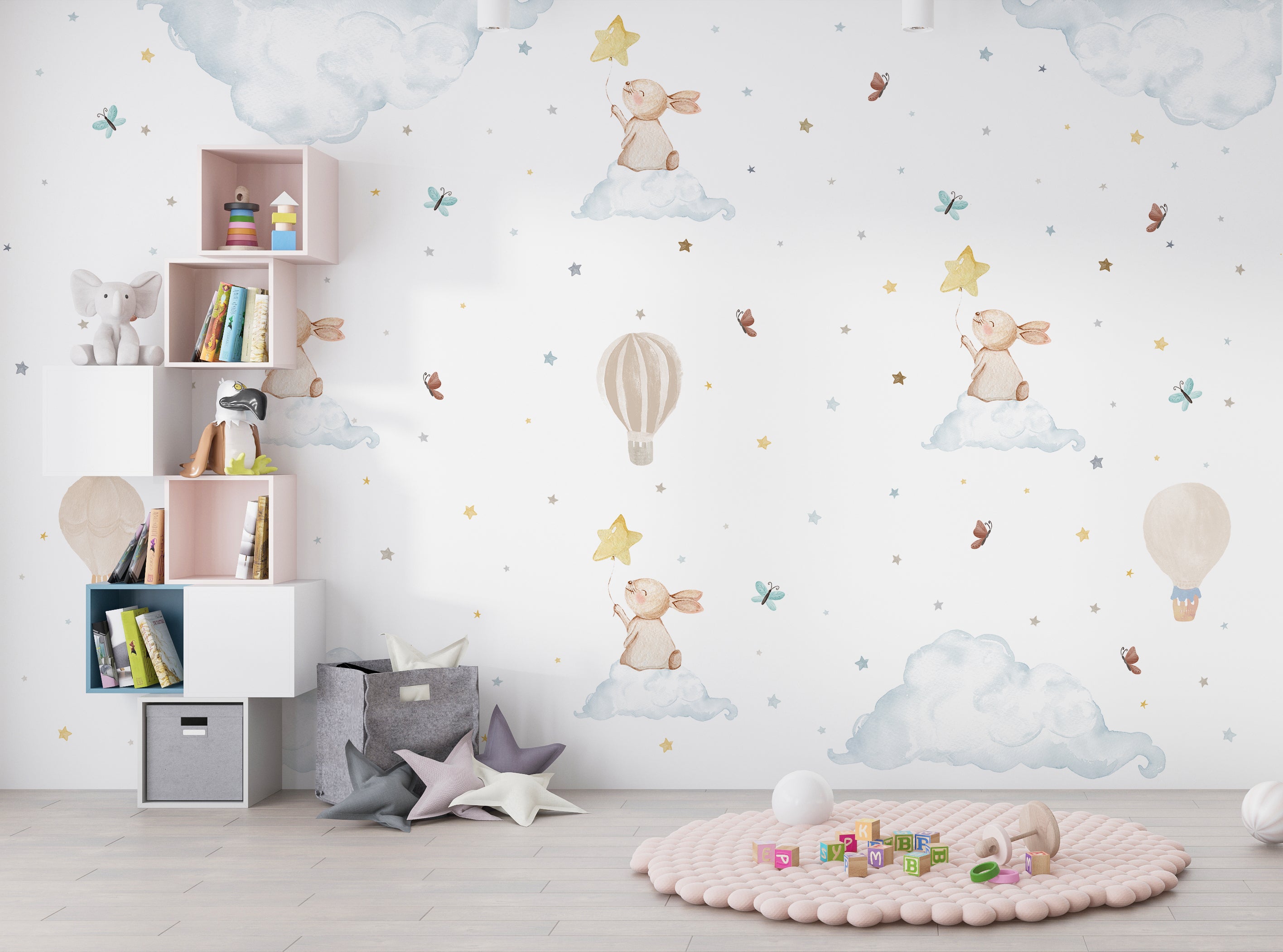 Rabbit Stars Wallpaper