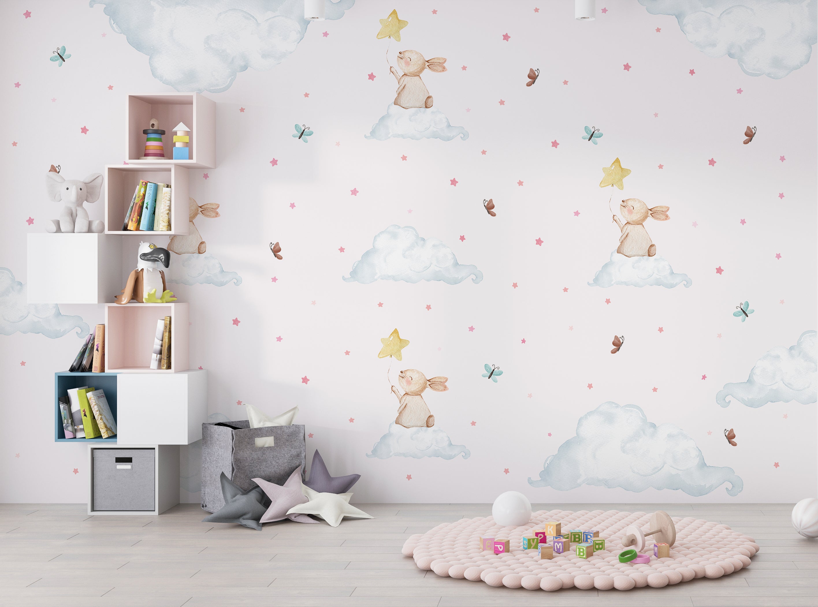 Rabbit Stars Wallpaper