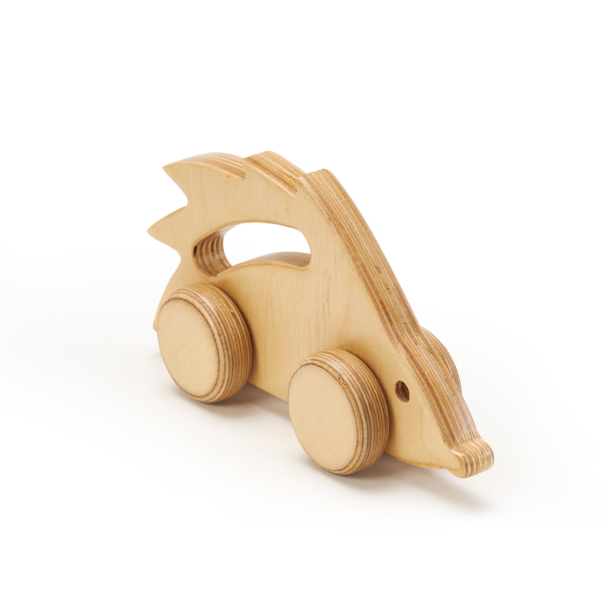 Hedgehog Wheel Wooden Toy