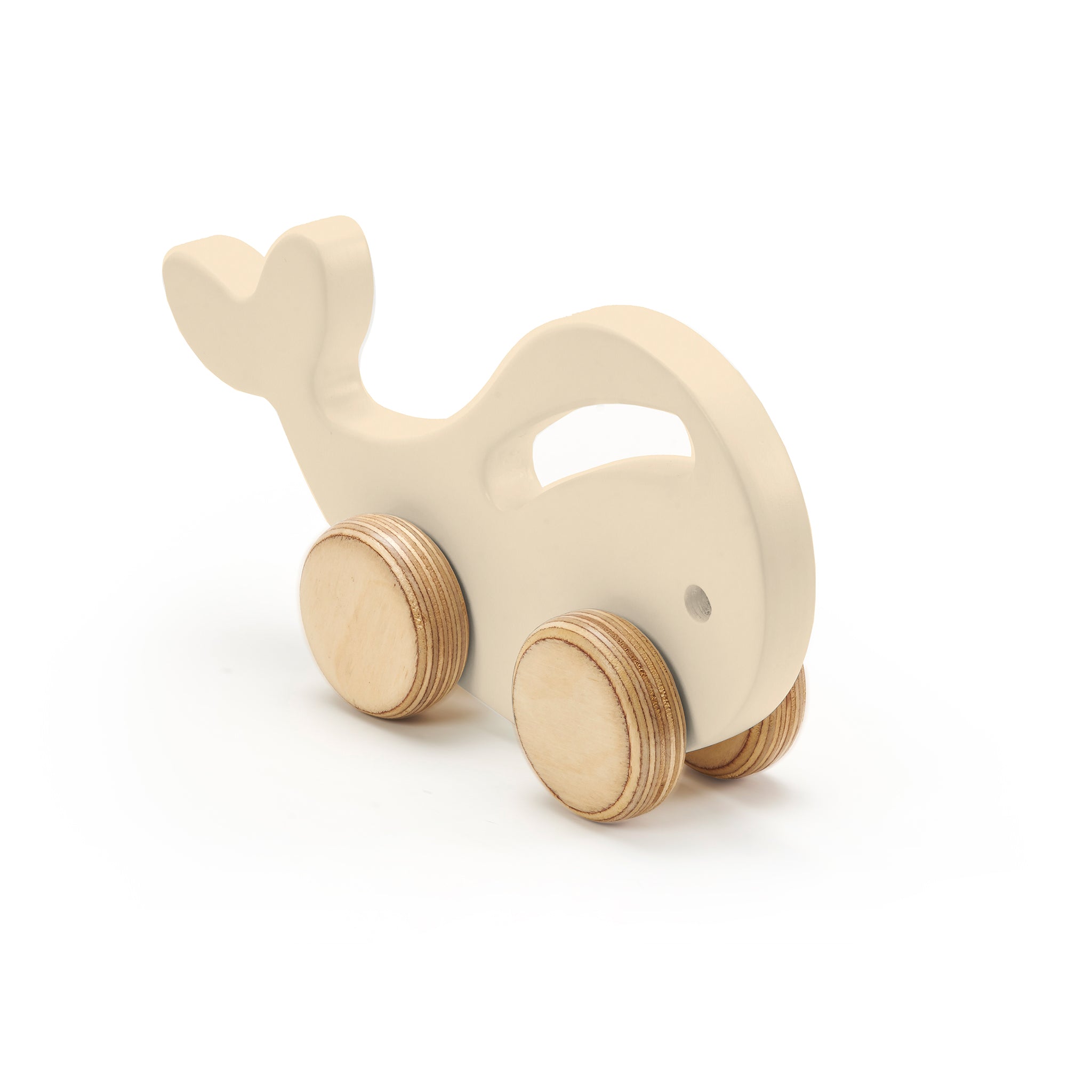 Whale Wheel Wooden Toy